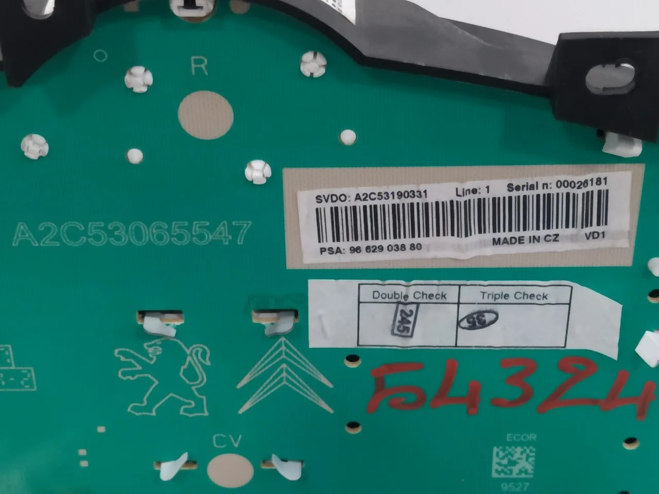 Cuadro Instrumentos para Peugeot 207