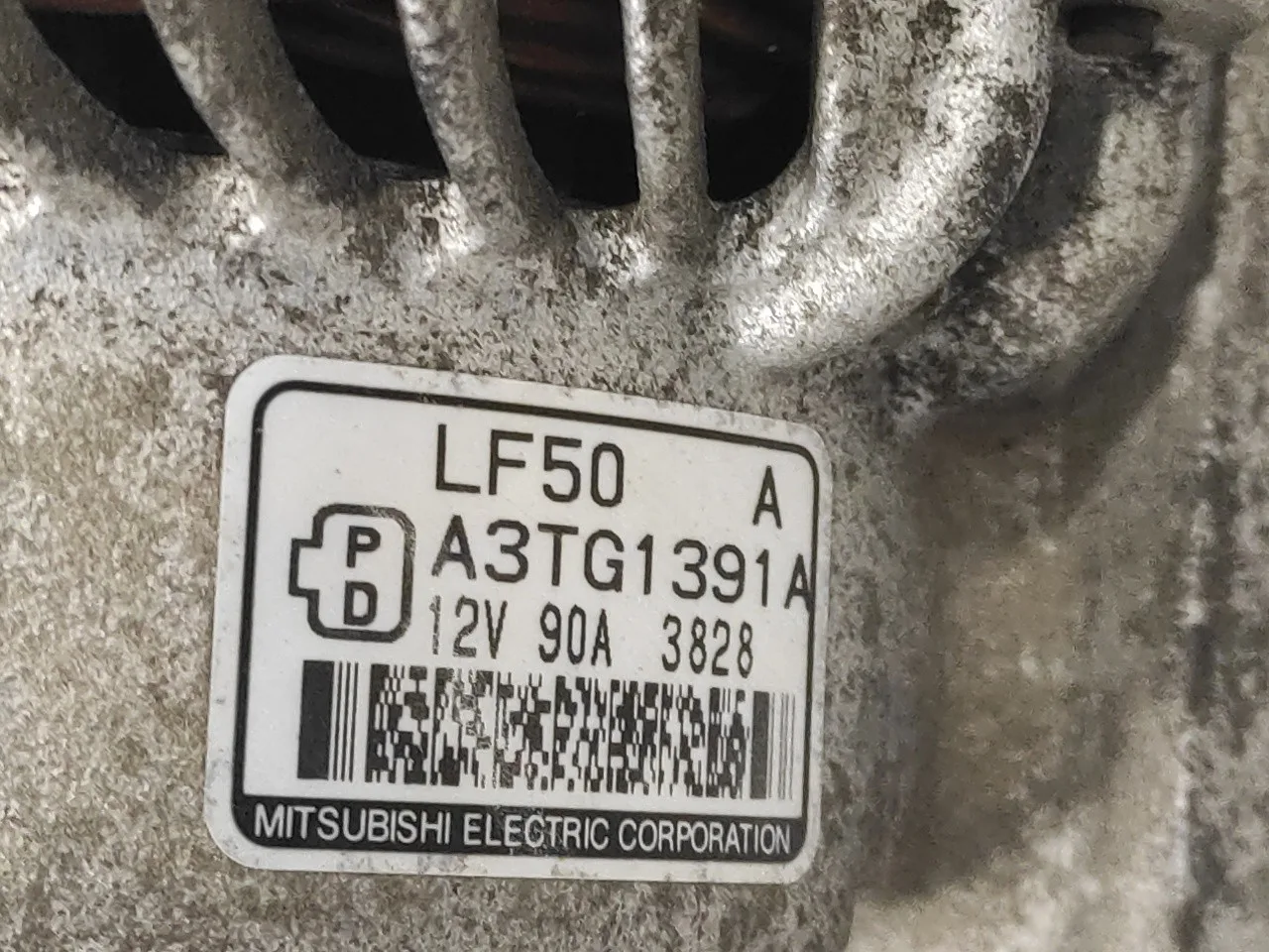 Alternador para Mazda 3 Berlina (Bk)