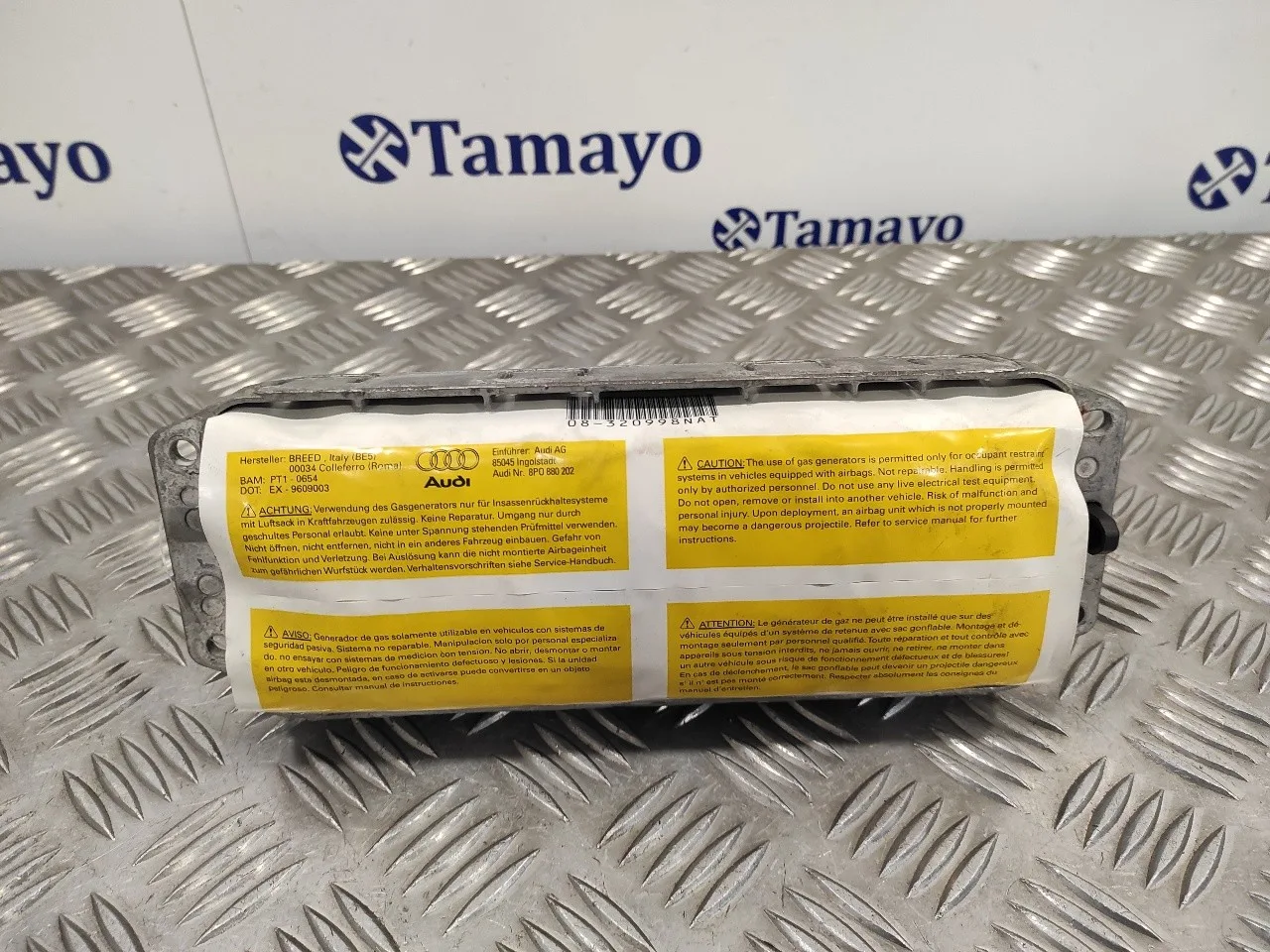 Airbag Delantero Derecho para Audi A3 (8P)