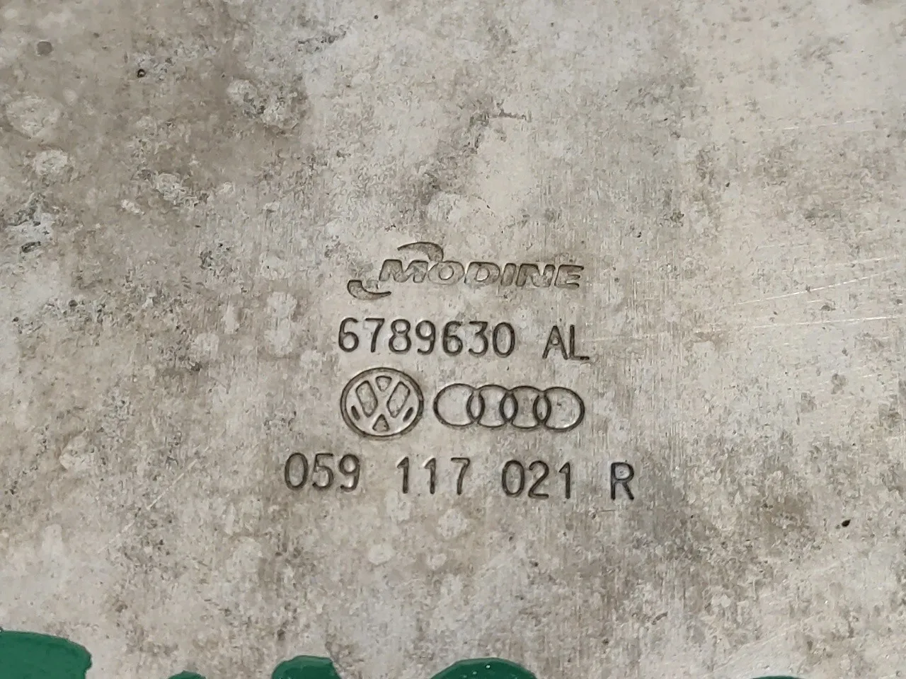 Enfriador Aceite Motor para Audi A6 Avant (4G5)