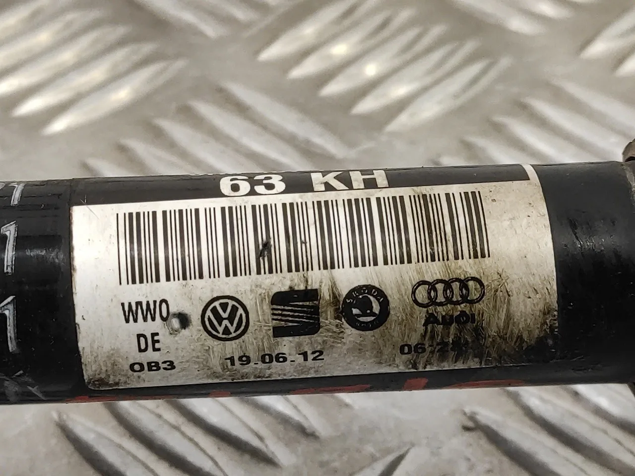 Transmision Delantera Izquierda para Skoda Fabia (5J2 )