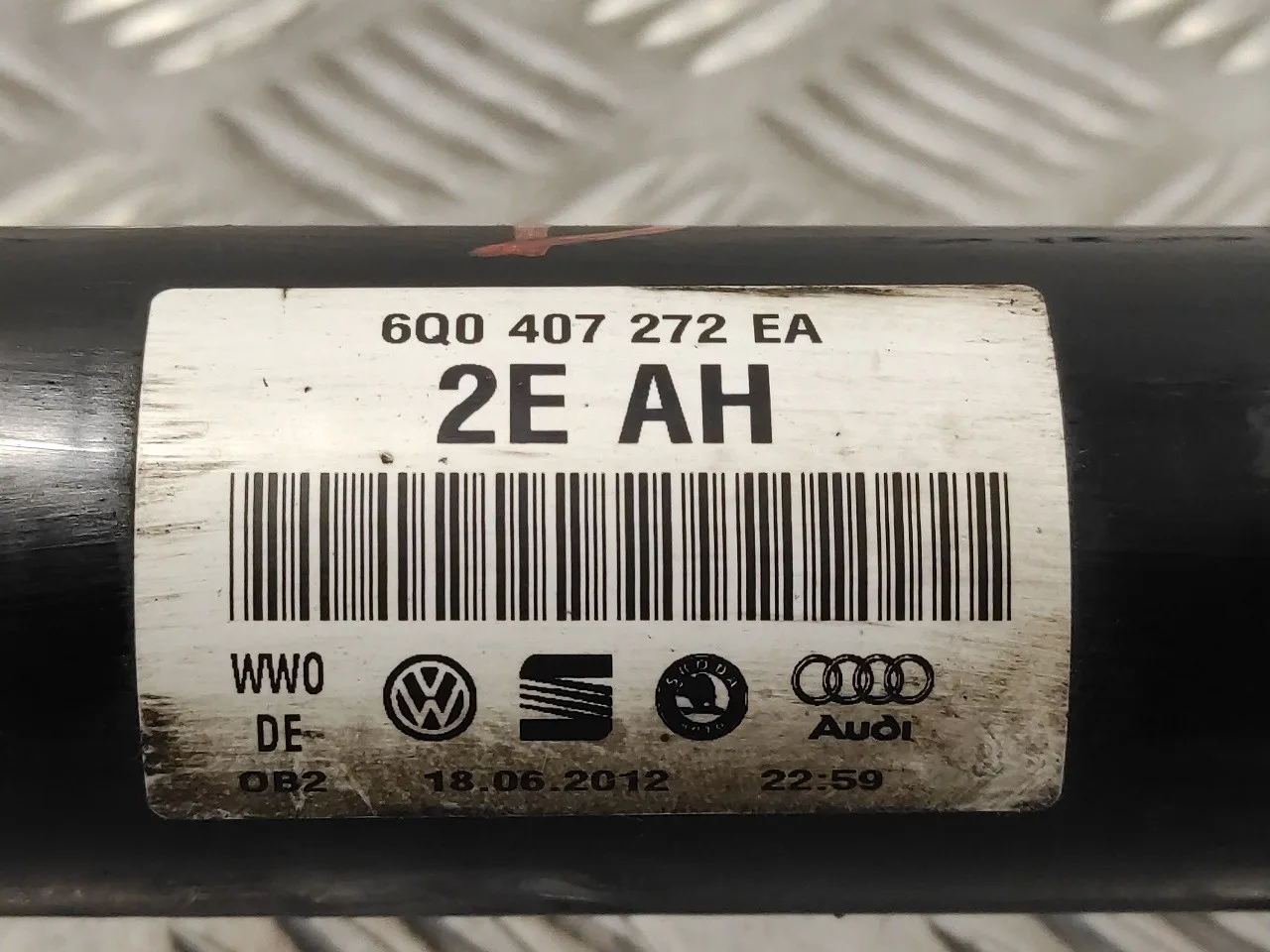 Transmision Delantera Derecha para Skoda Fabia (5J2 )