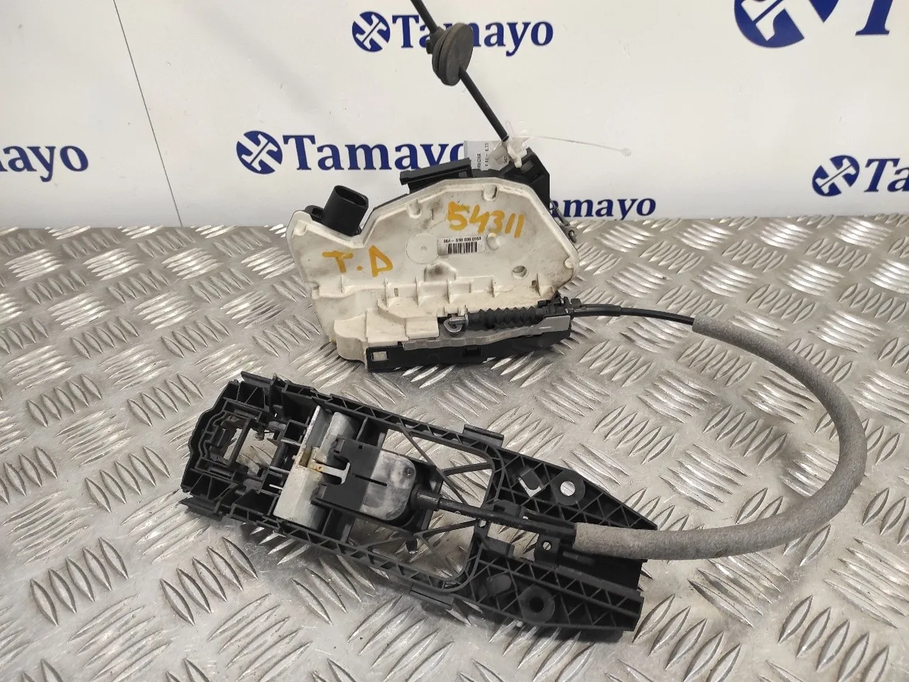 Cerradura Puerta Trasera Derecha para Volkswagen Tiguan (5N1)