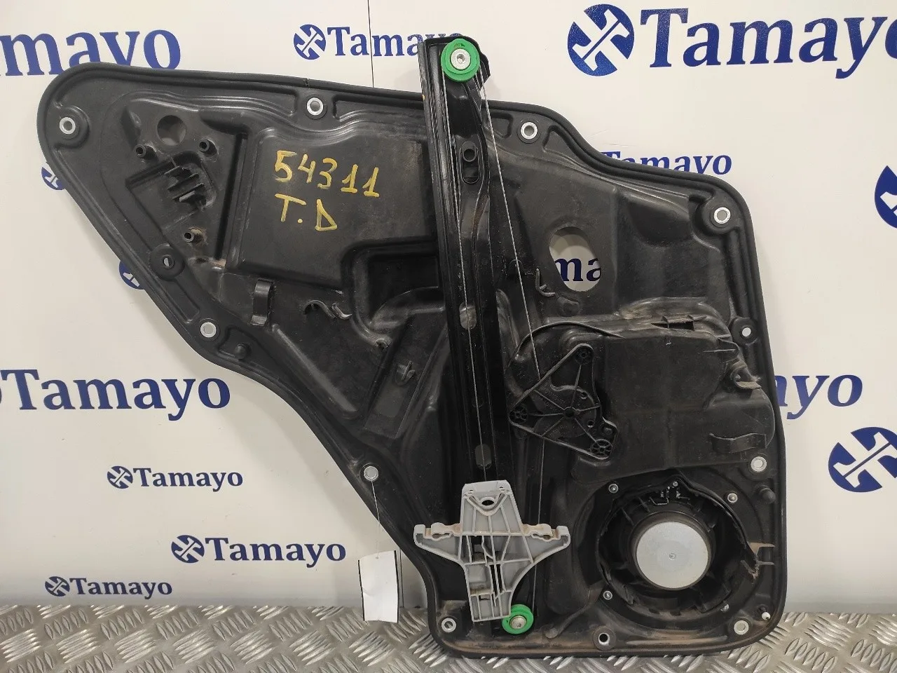 Elevalunas Trasero Derecho para Volkswagen Tiguan (5N1)