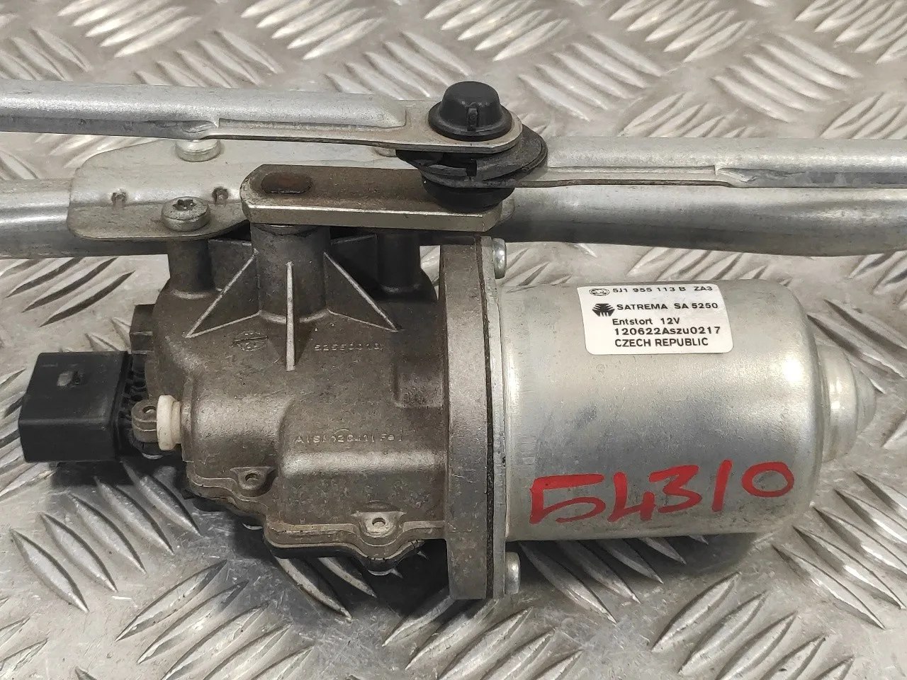 Motor Limpia Delantero para Skoda Fabia (5J2 )