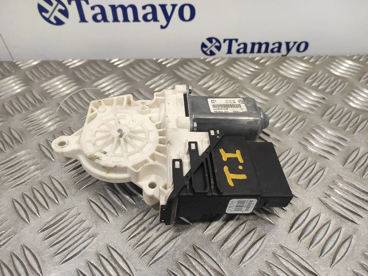 Motor Elevalunas Trasero Izquierdo para Volkswagen Tiguan (5N1)