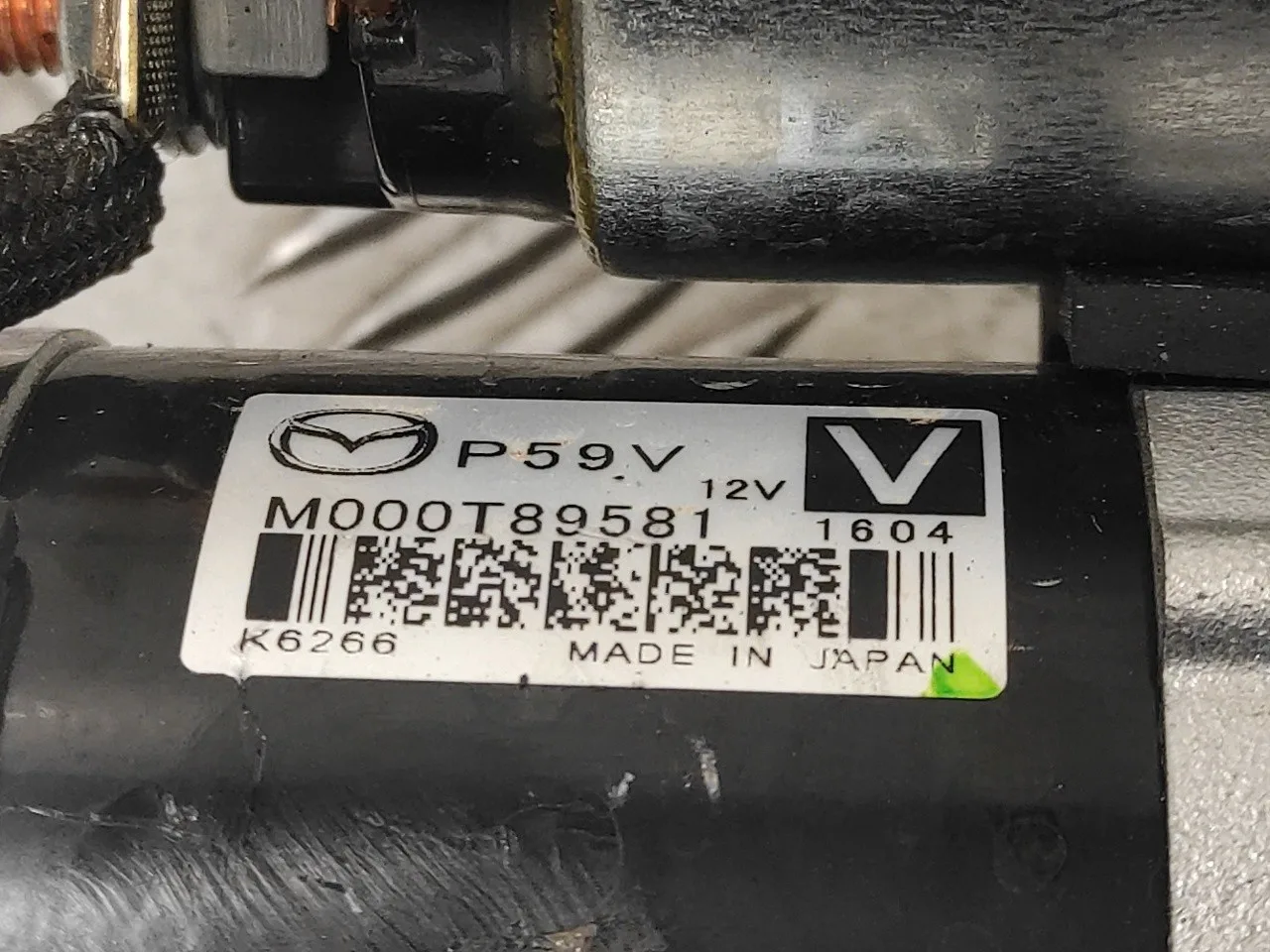 Motor Arranque para Mazda Mx-5 (04.2015>)