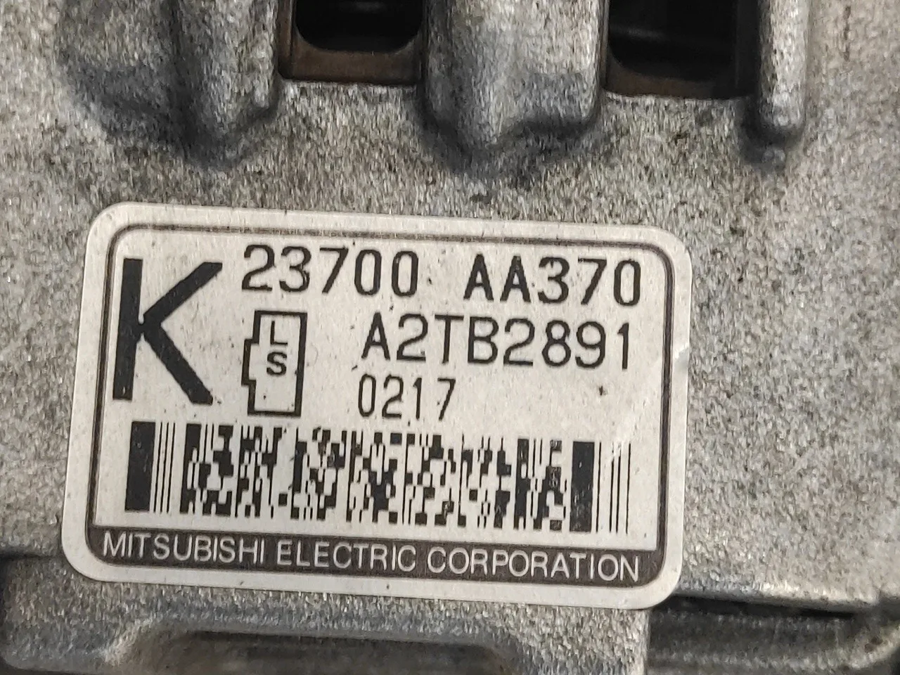 Alternador para Subaru Legacy Berl./Familiar B12 (Be/Bh)