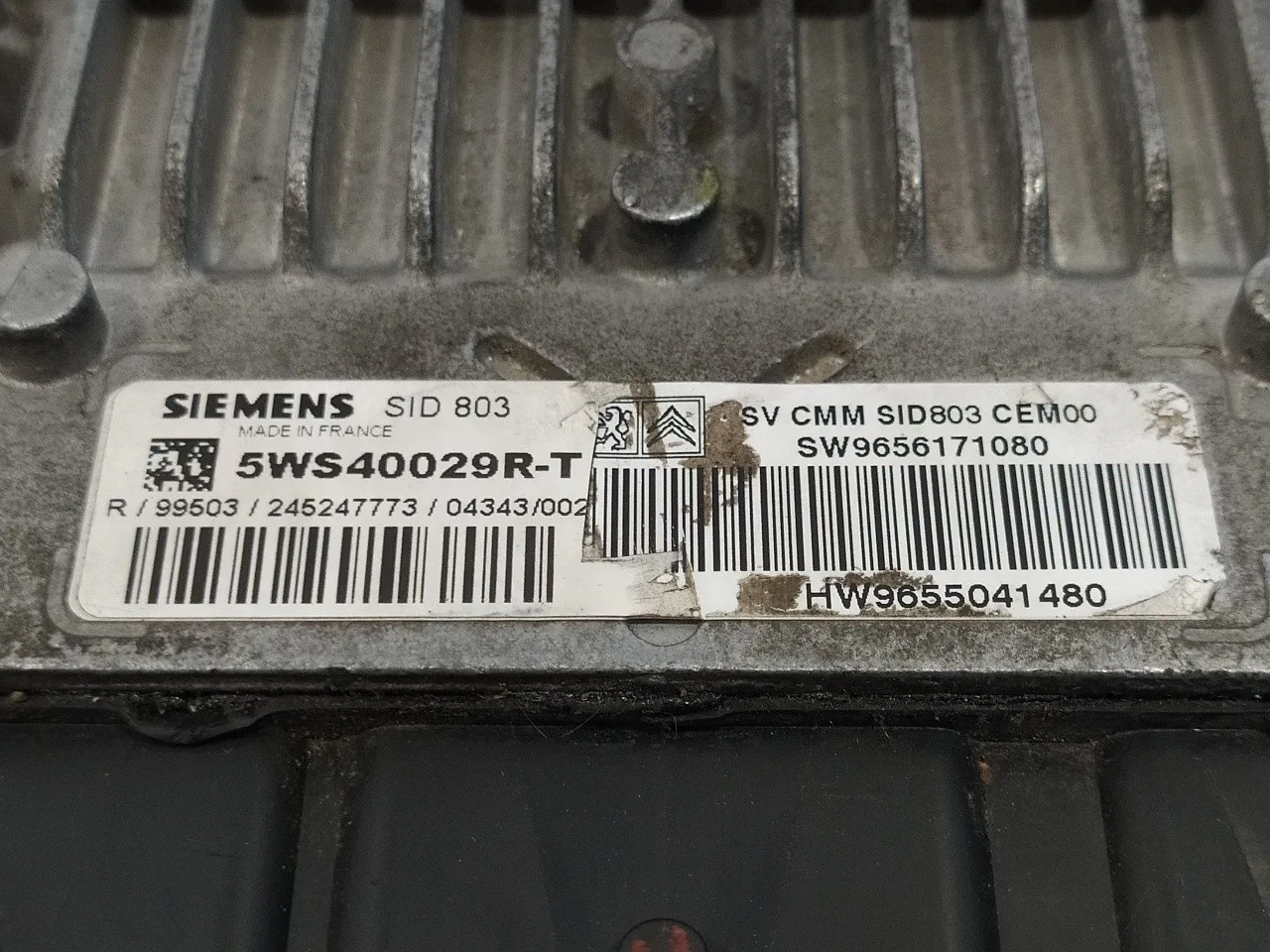 Centralita Motor Uce para Peugeot 307 Break / Sw (S1)