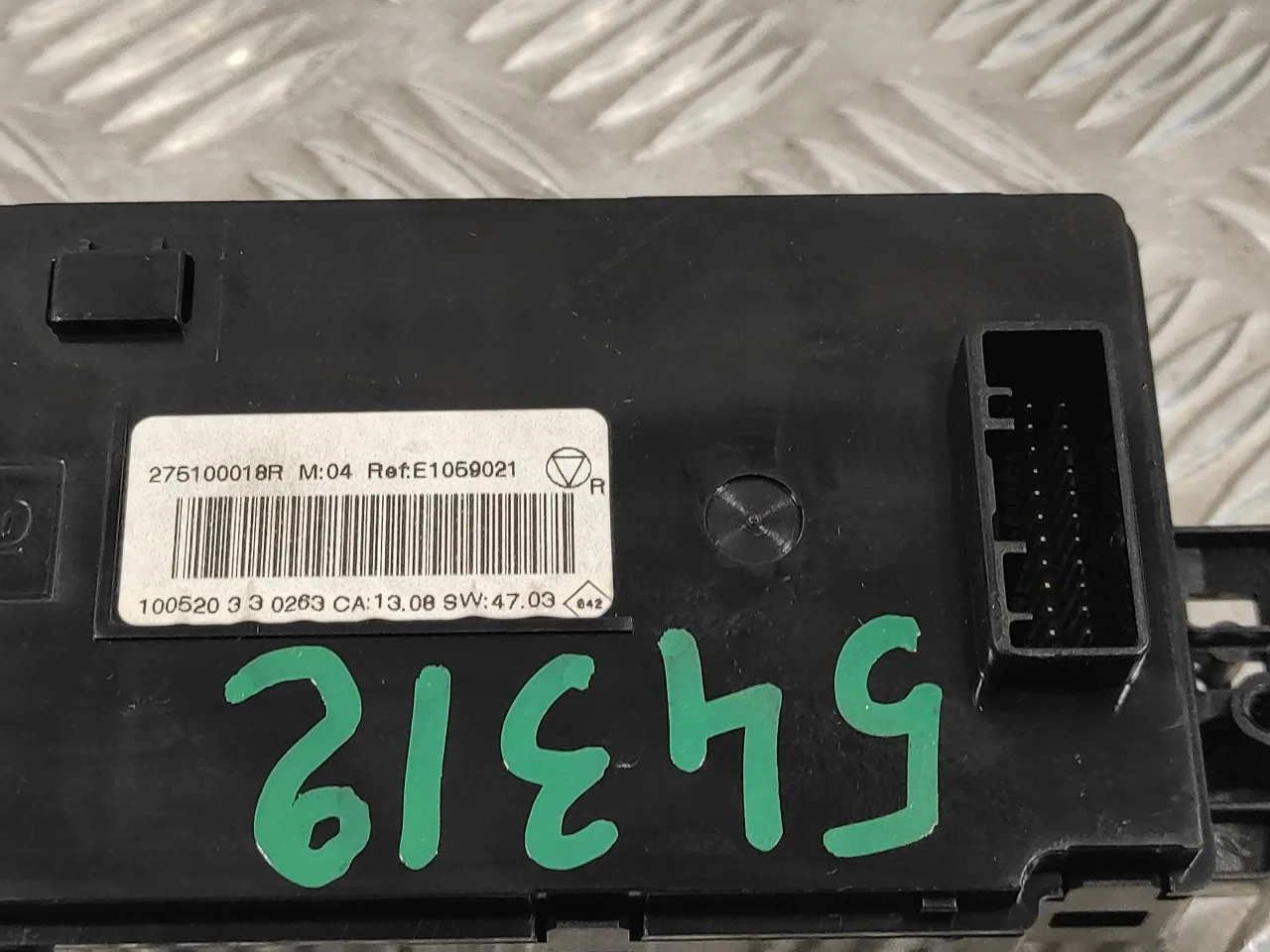 Mando Climatizador para Renault Fluence