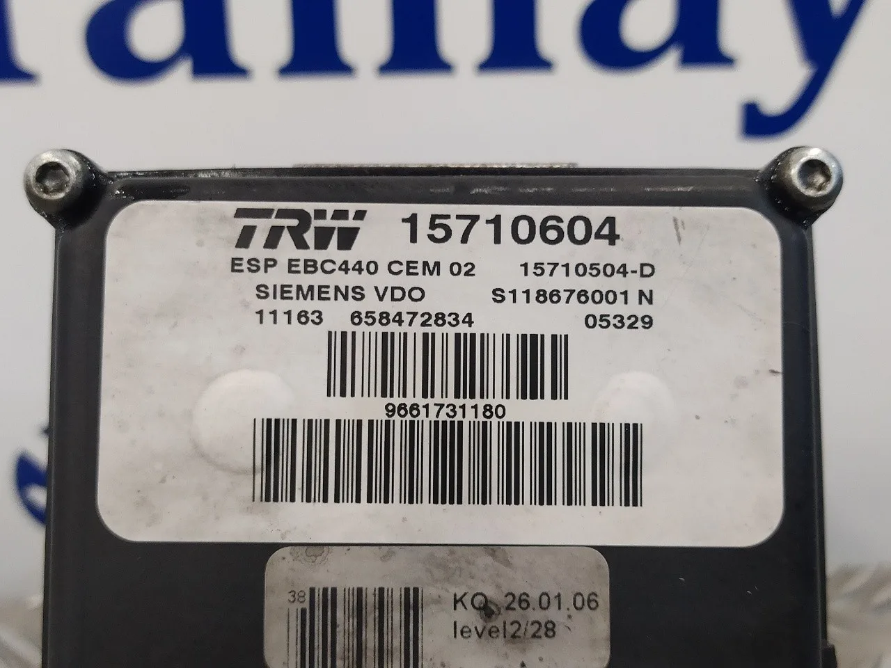Abs para Peugeot 407