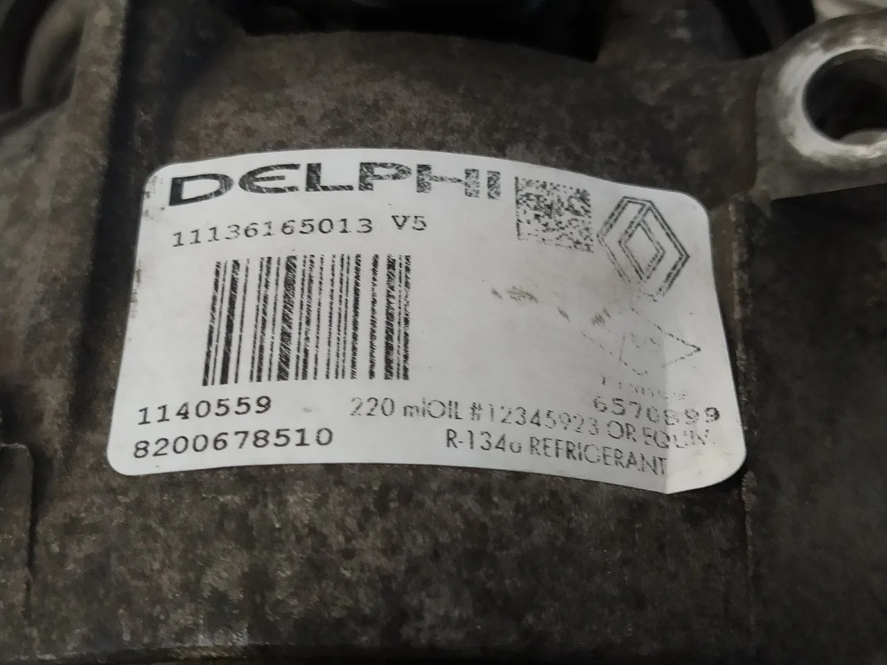 Compresor Aire Acondicionado para Renault Master Ii Phase 2 Caja Cerrada