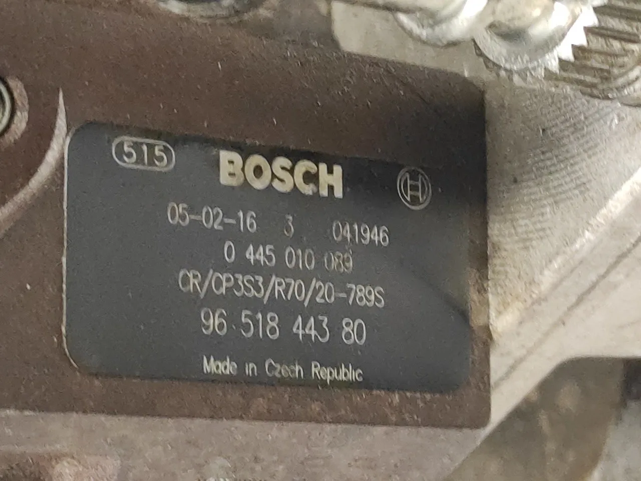 Bomba Inyeccion para Mazda 3 Berlina (Bk)