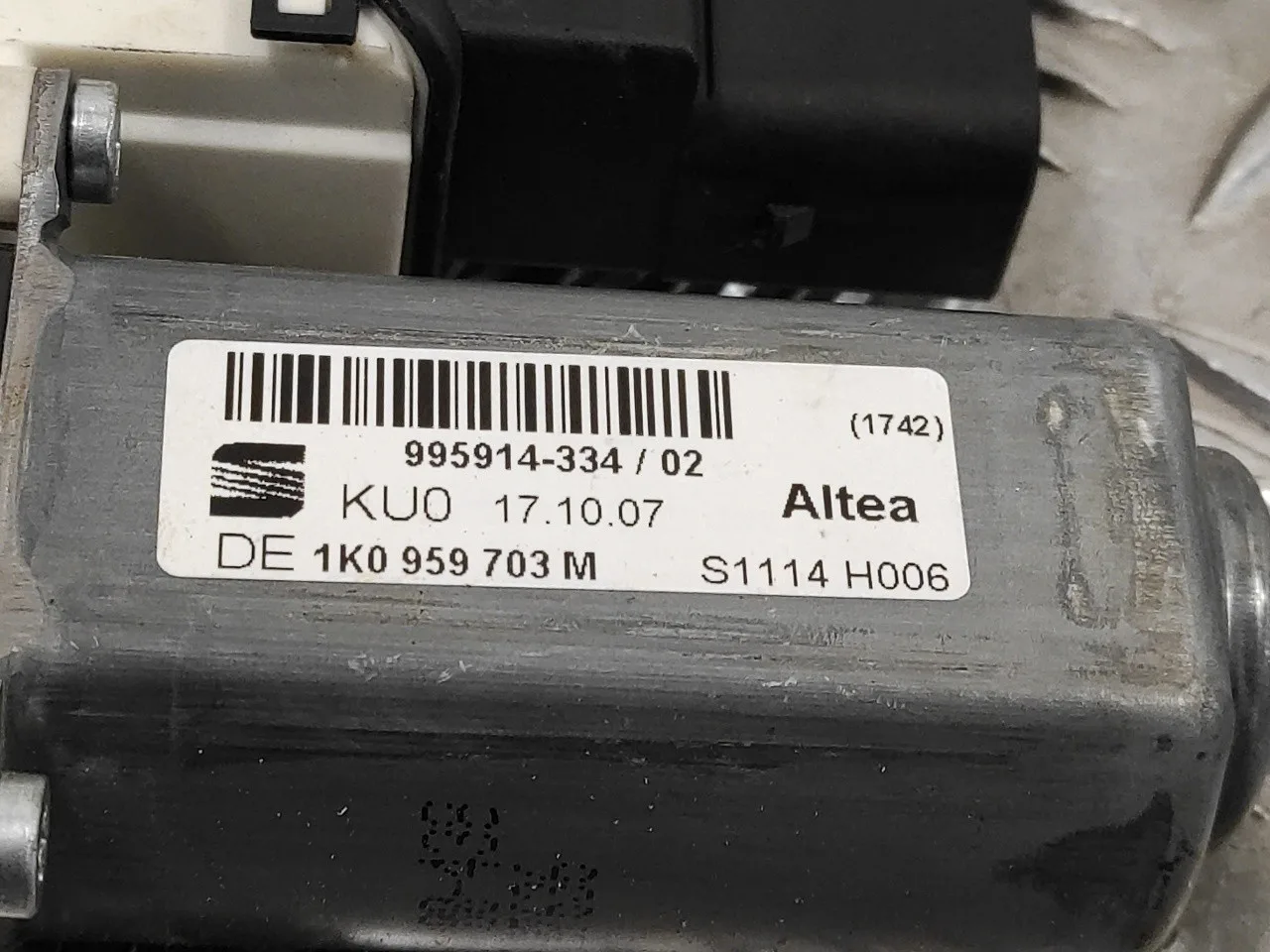 Elevalunas Trasero Izquierdo para Seat Altea (5P1)