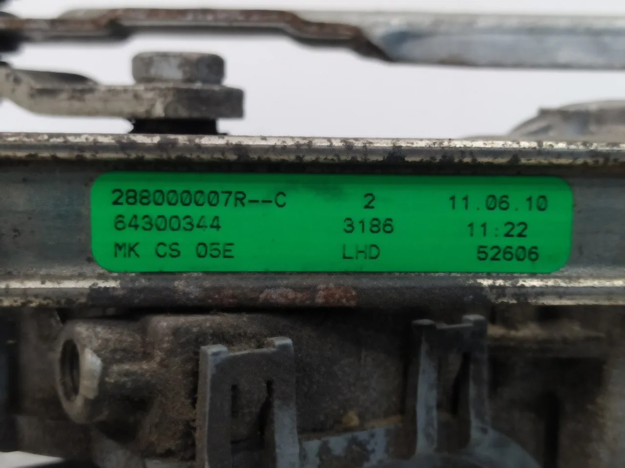 Motor Limpia Delantero para Renault Fluence