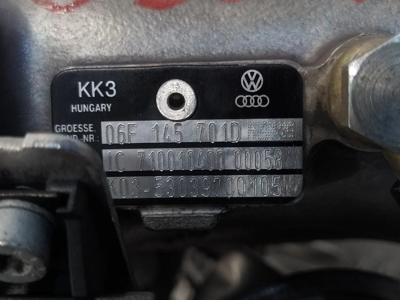 Turbocompresor para Volkswagen Passat Variant (3C5)