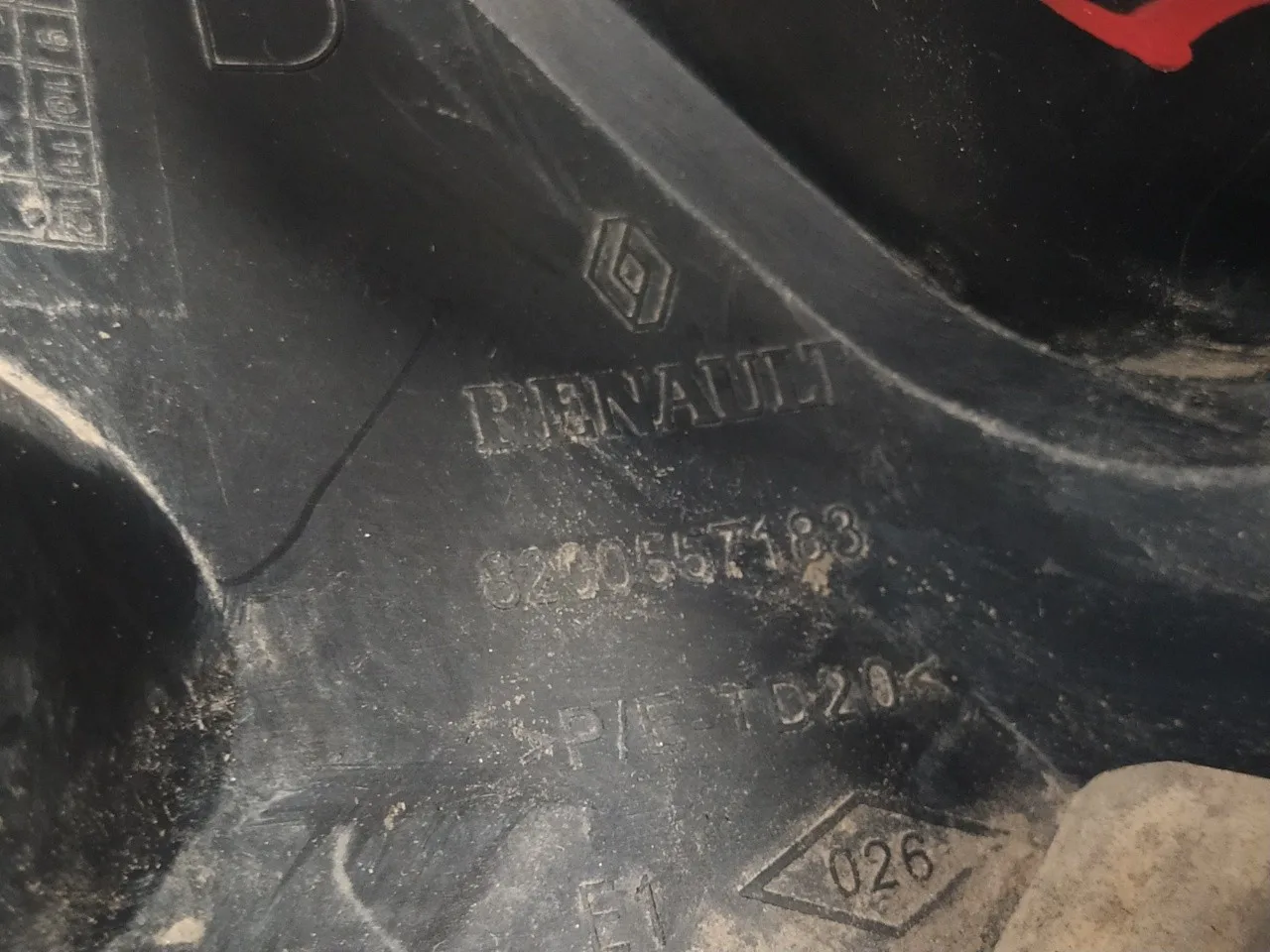 Molduras Traseras para Renault Kangoo (F/Kc0)