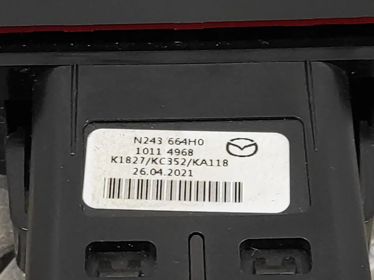 Warning para Mazda Mx-5 (04.2015>)