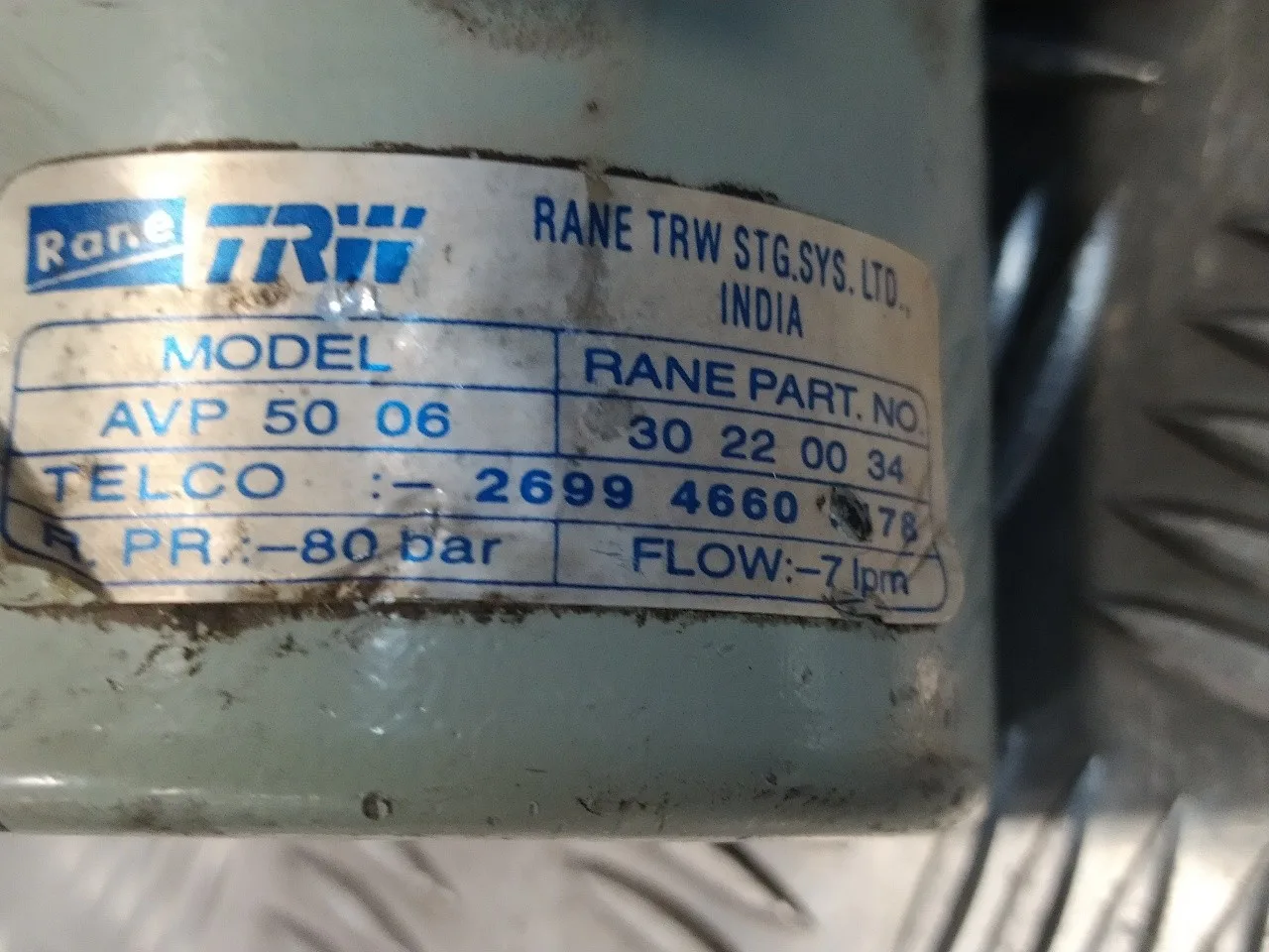 Bomba Direccion para Tata Safari (42_Fd)