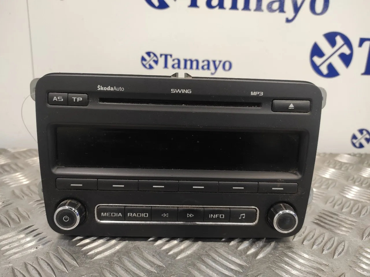 Sistema Audio / Radio Cd para Skoda Fabia (5J2 )