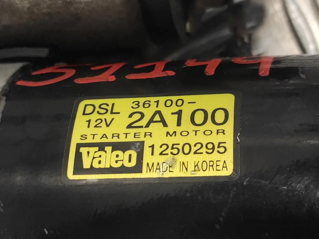 Motor Arranque para Kia Rio