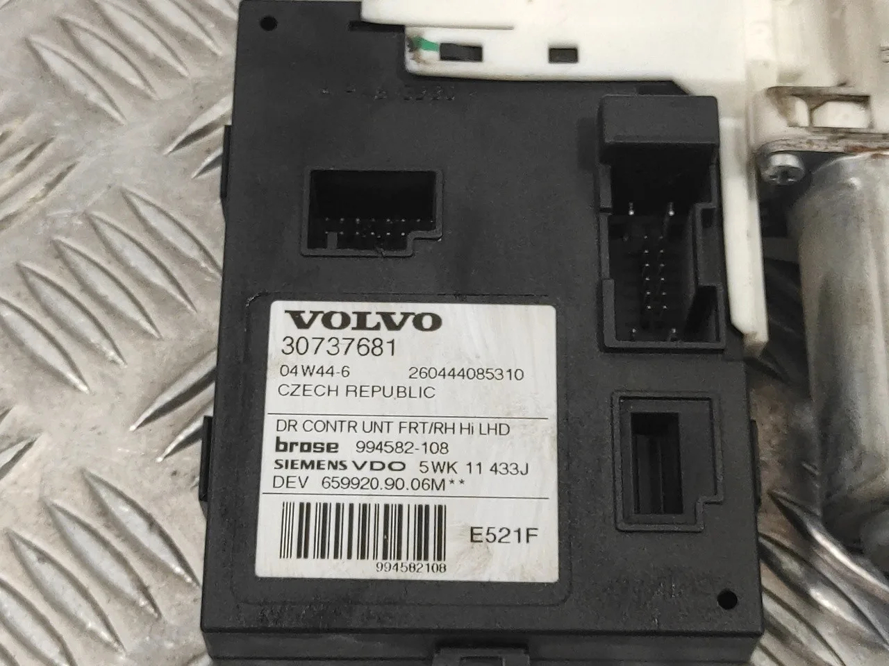 Motor Elevalunas Delantero Derecho para Volvo S40 Berlina