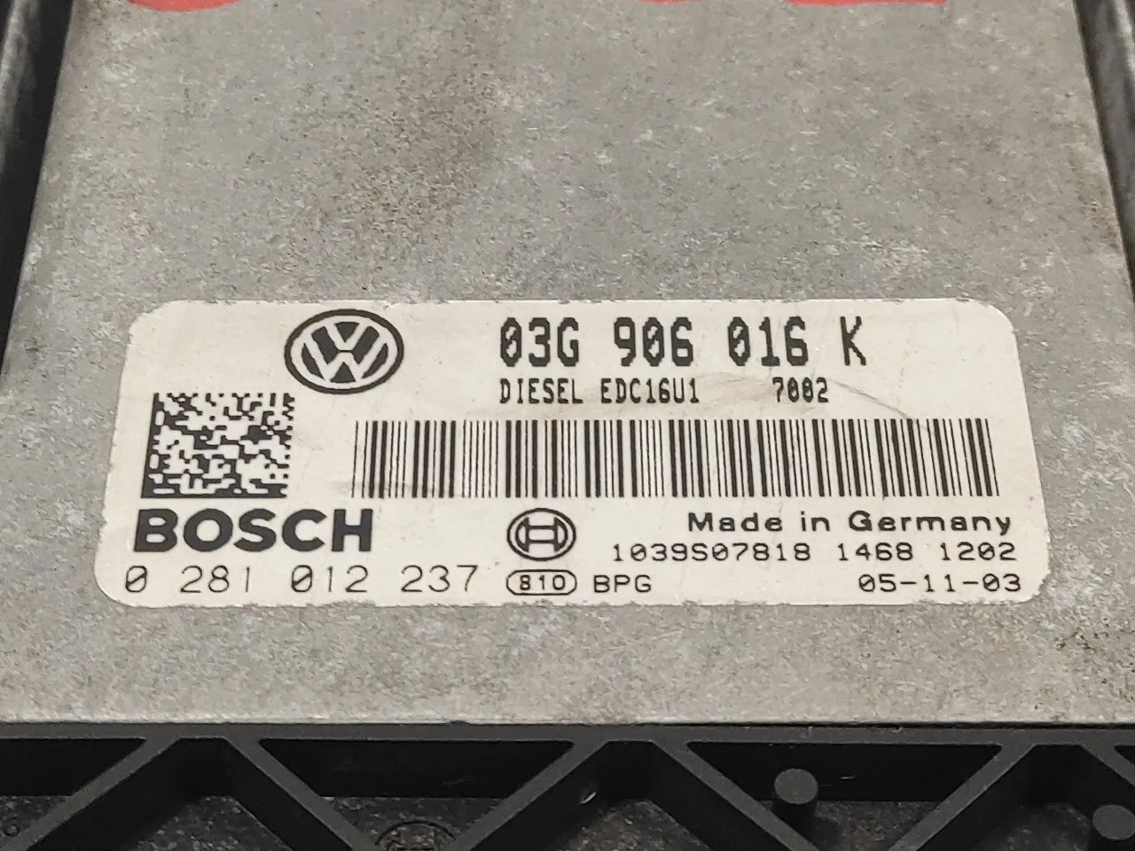Centralita Motor Uce para Skoda Octavia Combi (1Z5)