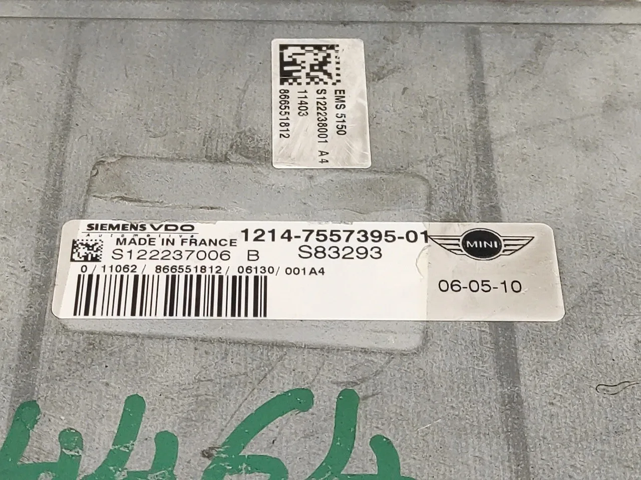 Centralita Motor Uce para Bmw Mini (R50,R53)