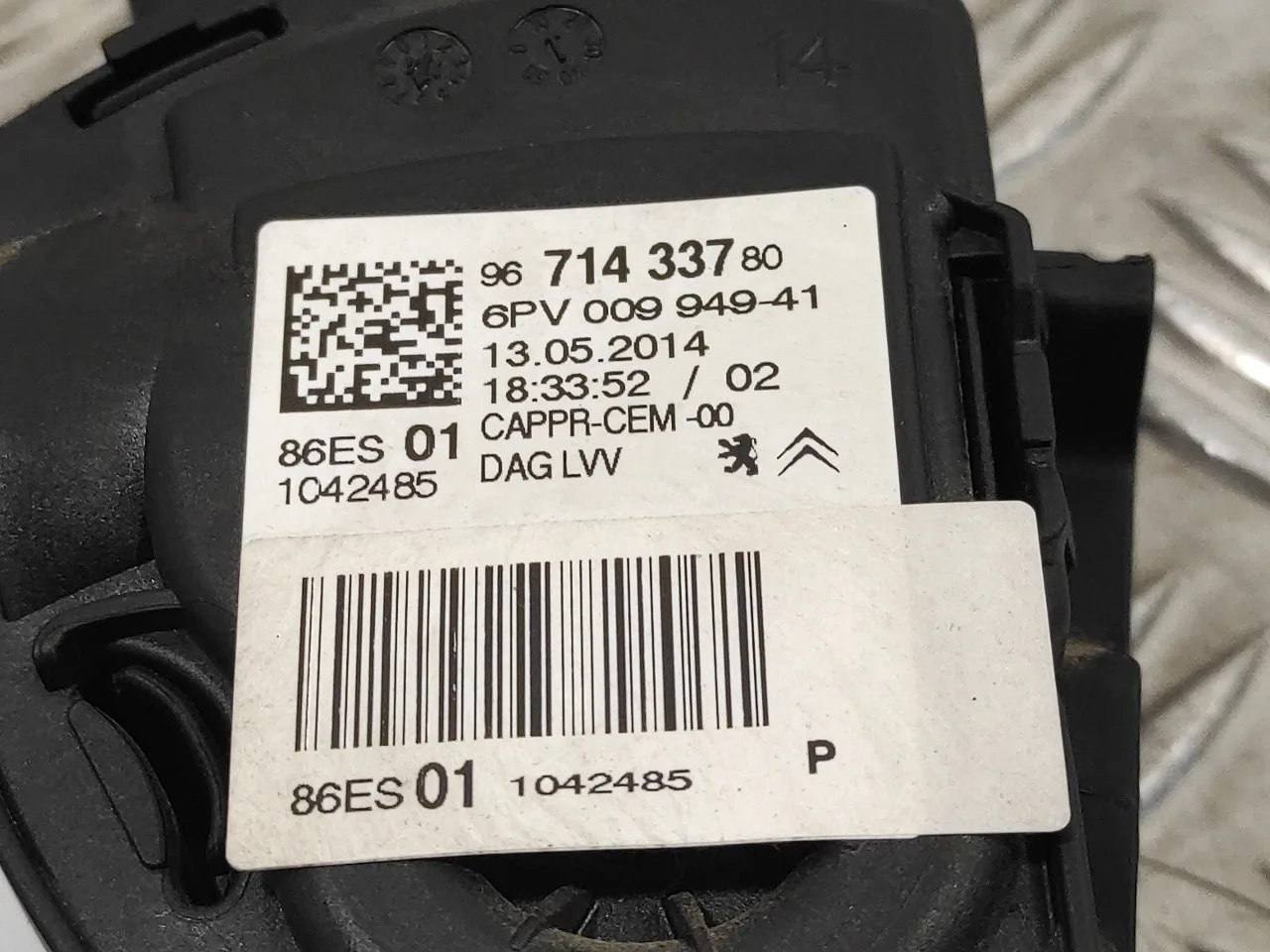 Potenciometro Pedal para Citroën C4 Cactus