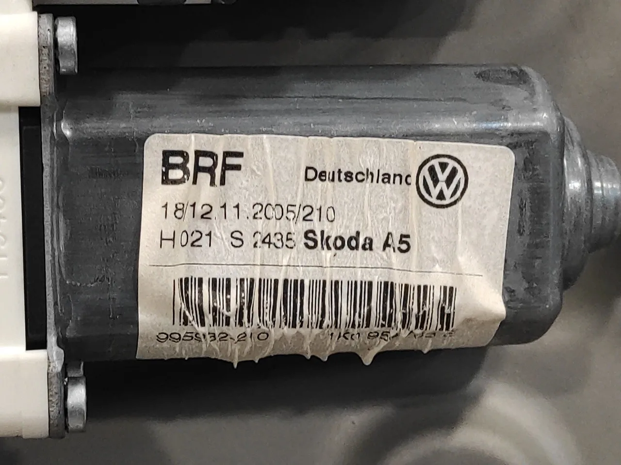 Elevalunas Trasero Izquierdo para Skoda Octavia Combi (1Z5)
