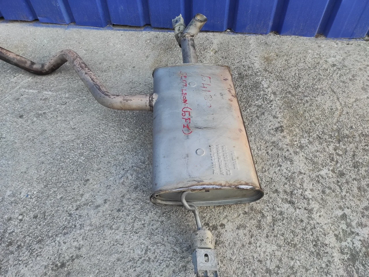 Tubo Escape Completo para Seat Leon (5F1)