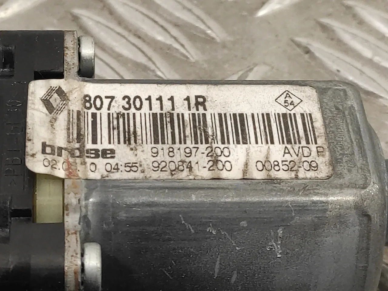 Motor Elevalunas Delantero Derecho para Renault Fluence