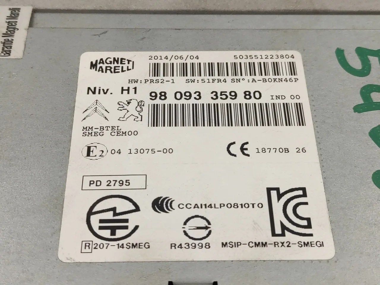 Sistema Navegacion Gps para Citroën C4 Cactus