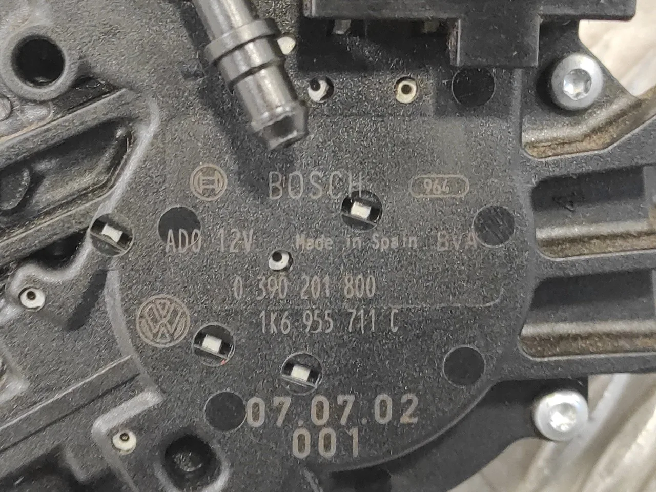 Motor Limpia Trasero para Volkswagen Golf V Berlina (1K1)