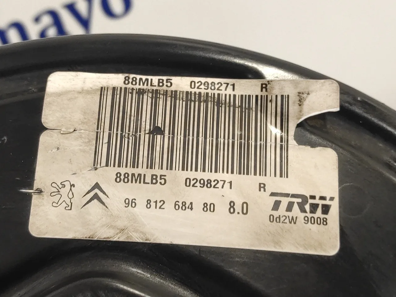 Servofreno para Peugeot Partner Kasten