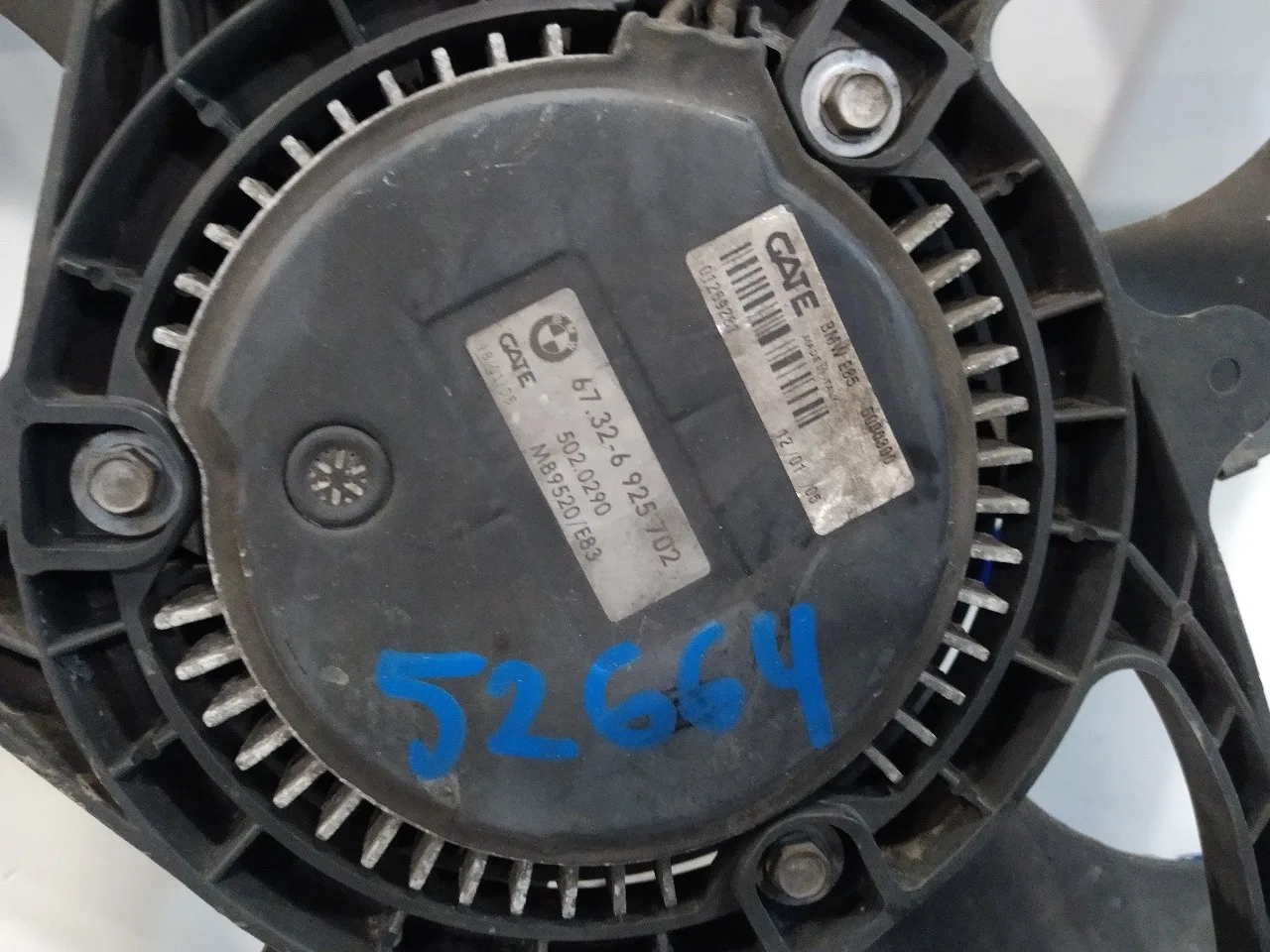 Electroventilador para Bmw X3 (E83)