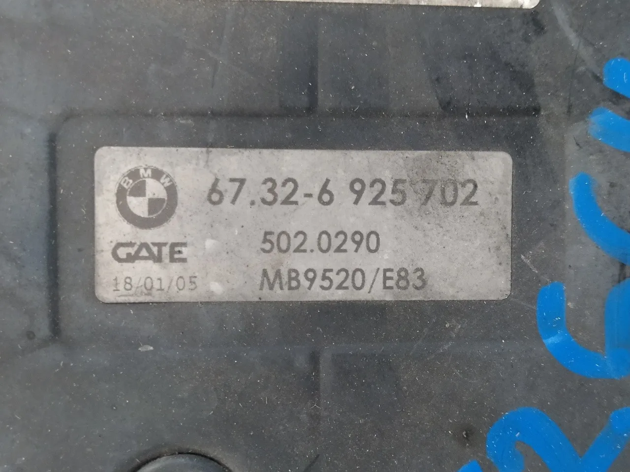 Electroventilador para Bmw X3 (E83)