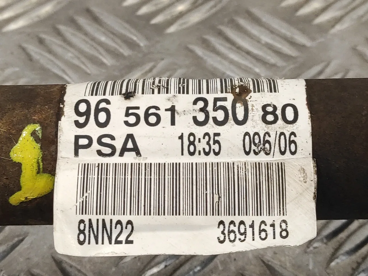 Transmision Delantera Derecha para Peugeot 207
