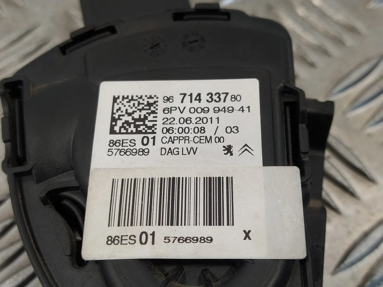 Potenciometro Pedal para Citroën C3