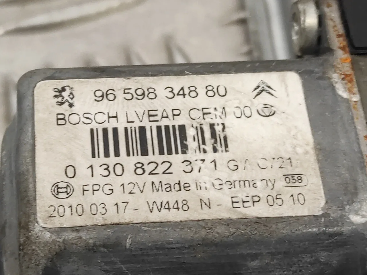 Elevalunas Trasero Izquierdo para Peugeot 308