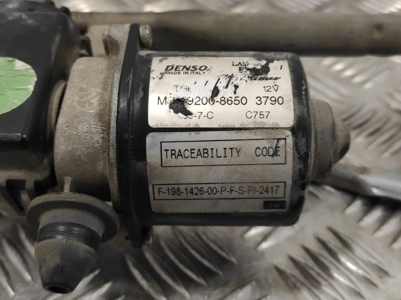 Motor Limpia Delantero para Fiat Bravo (198)