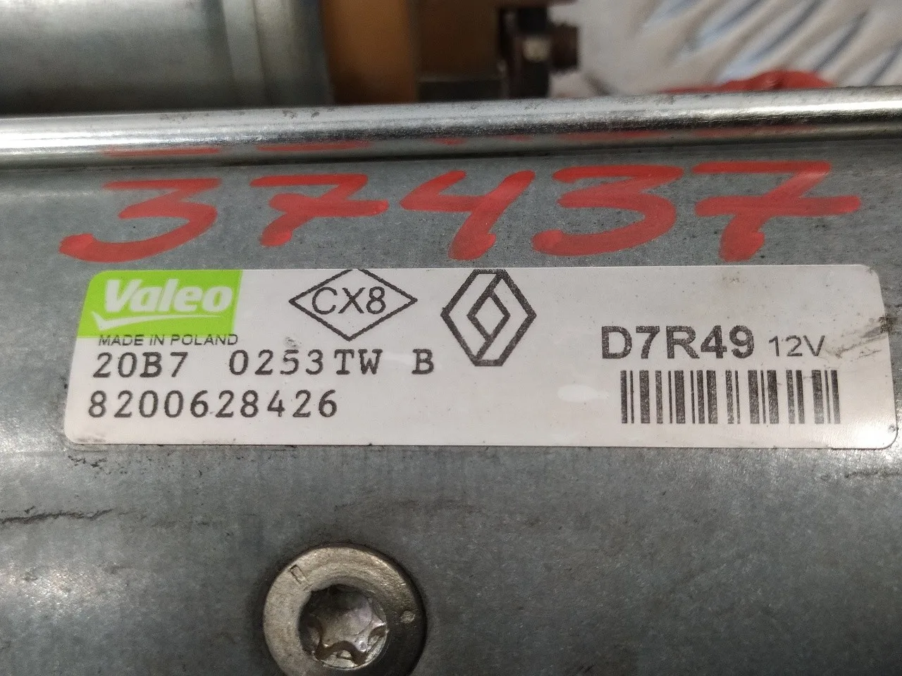 Motor Arranque para Renault Laguna Ii (Bg0)