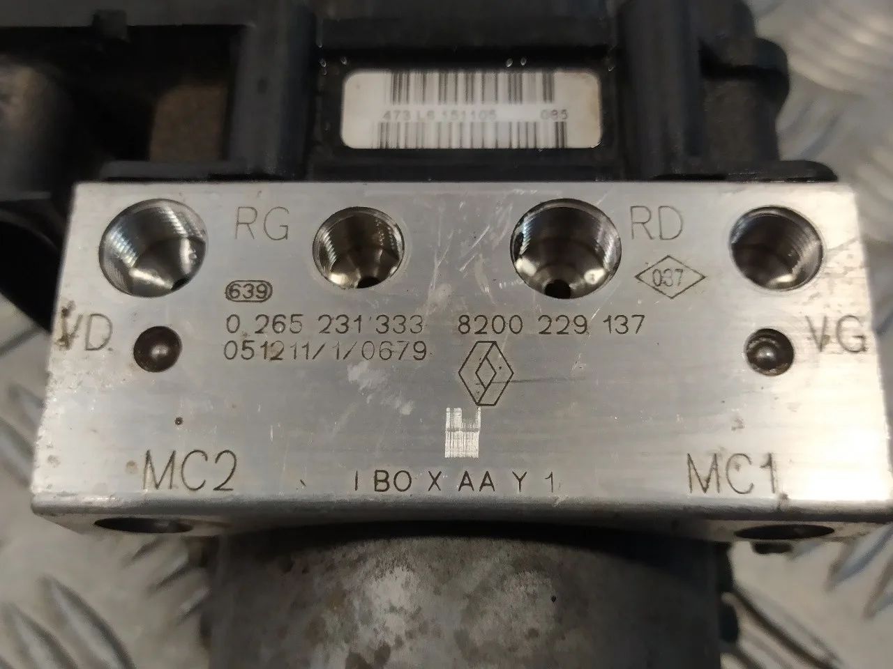Abs para Renault Clio Ii Fase Ii (B/Cb0)