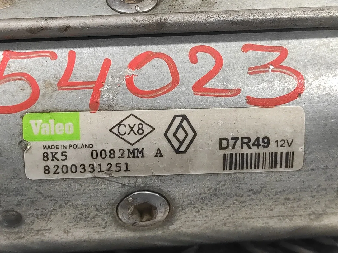 Motor Arranque para Renault Laguna Ii (Bg0)