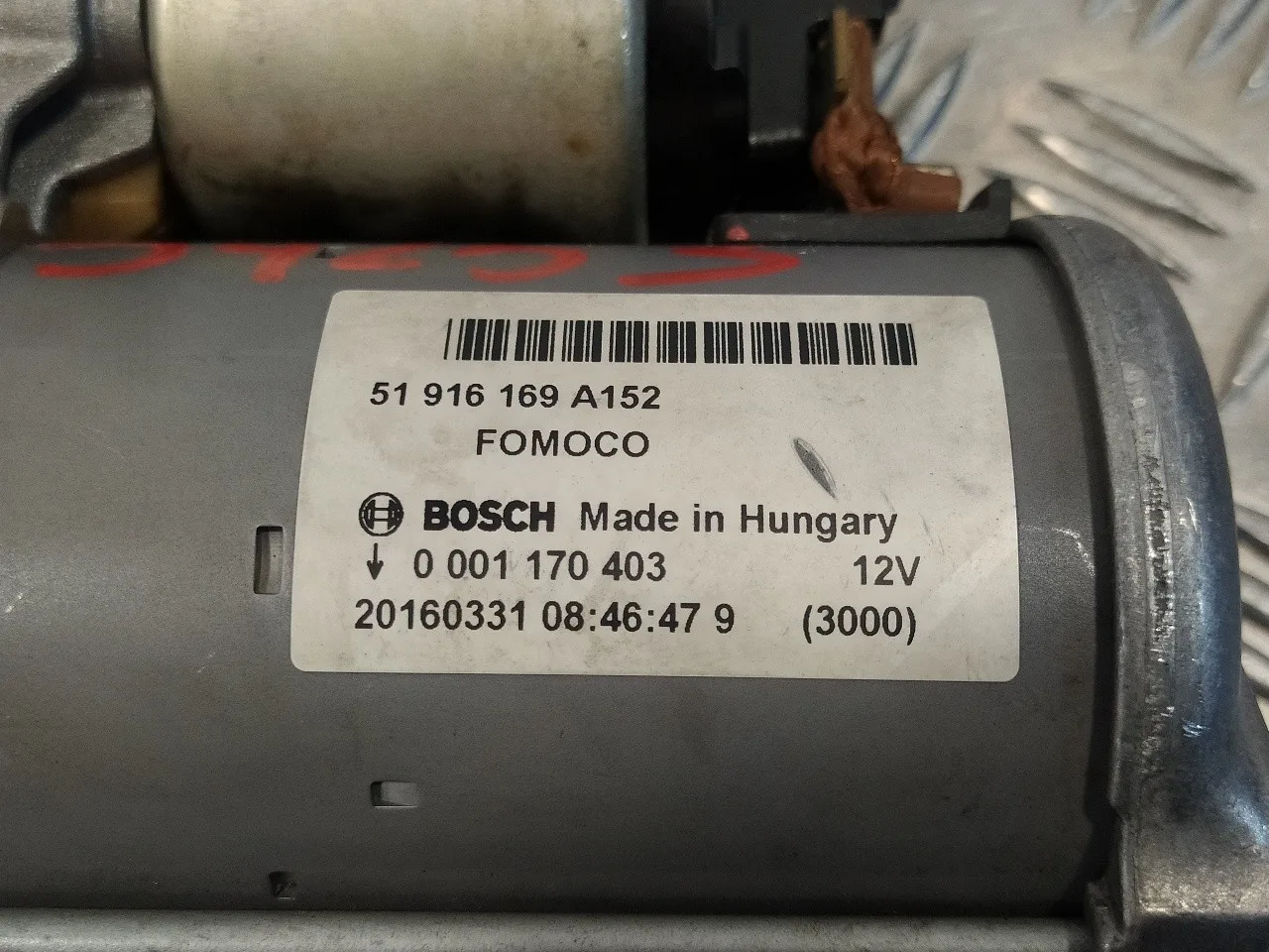 Motor Arranque para Ford Ka (Ccu)