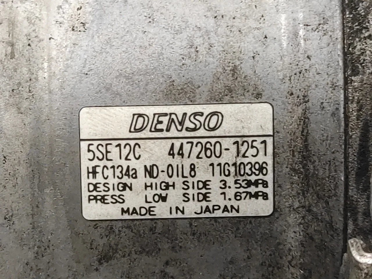 Compresor Aire Acondicionado para Toyota Rav 4 (A3)