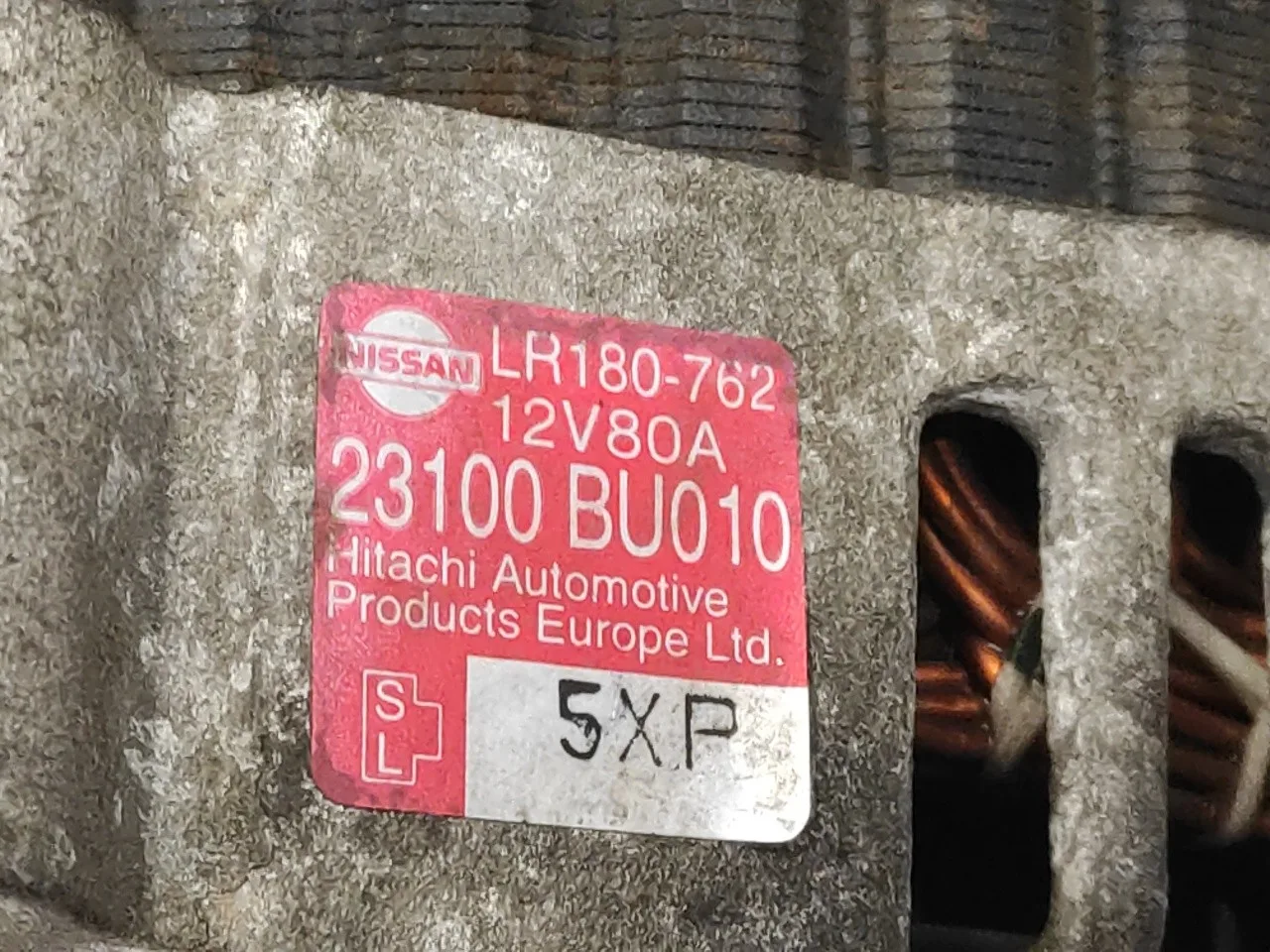 Alternador para Nissan Almera (N16/E)