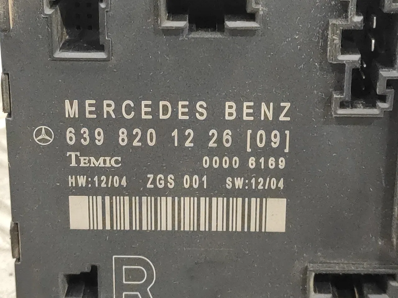 Modulo Electronico para Mercedes-Benz Vito Caja Cerrada 6.03 ->