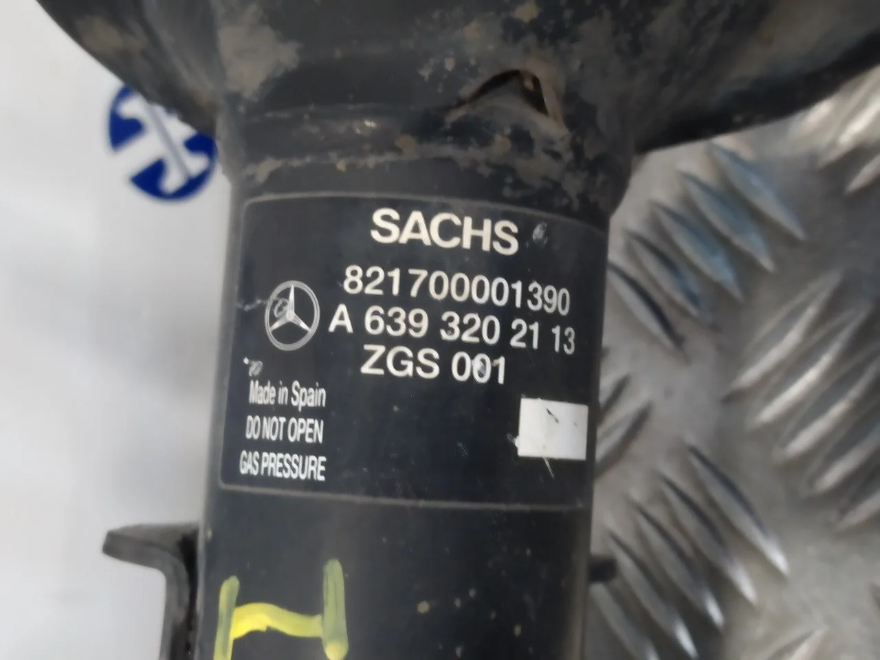 Amortiguador Delantero Izquierdo para Mercedes-Benz Vito Caja Cerrada 6.03 ->