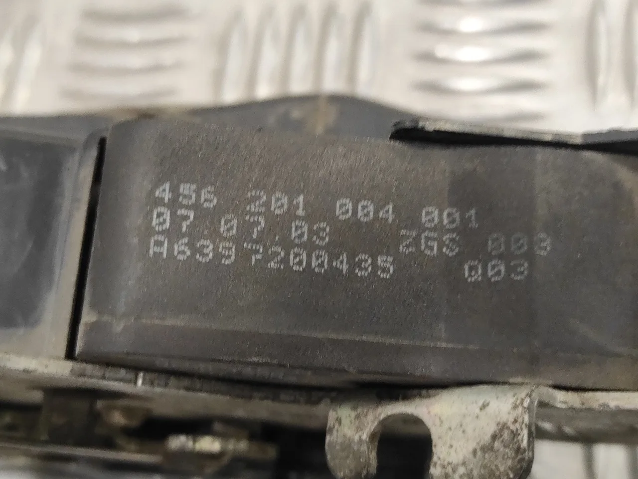 Cerradura Puerta Delantera Izquierda para Mercedes-Benz Vito Caja Cerrada 6.03 ->